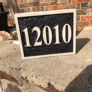 Address Stone, House Number, Inverted image 4