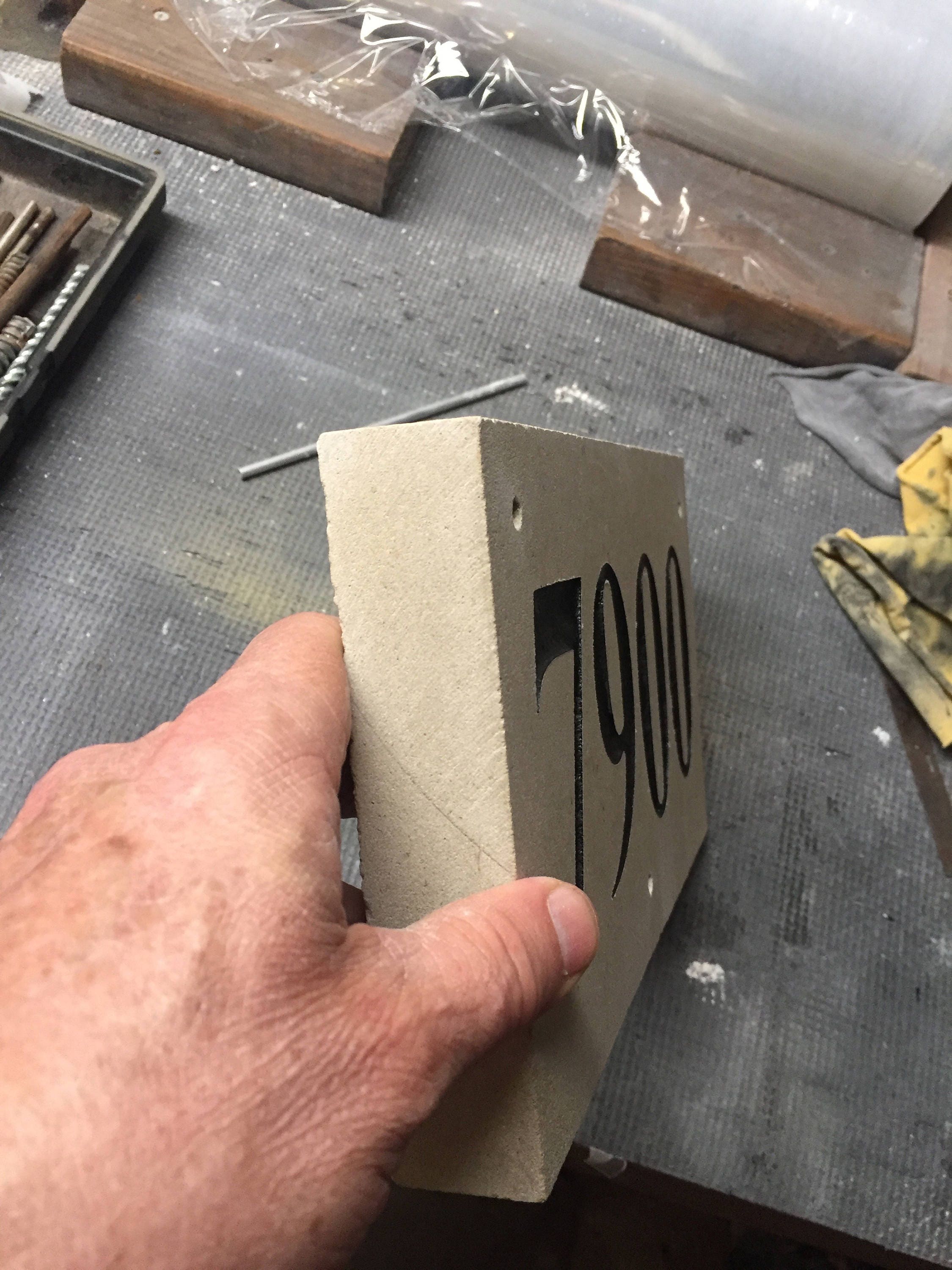 Surface Mount Address Stone - Etsy