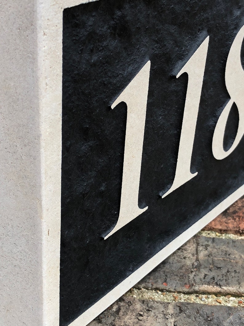 Address Stone, House Number, Inverted image 6