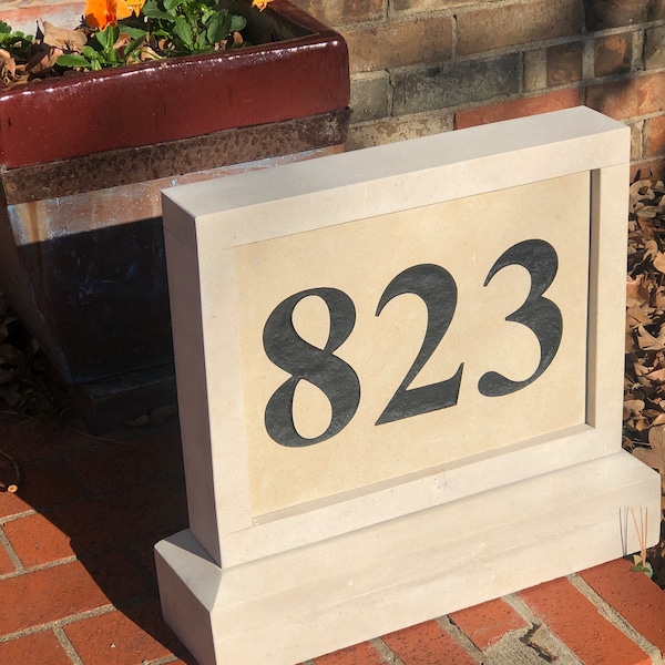 Freestanding Number Etsy