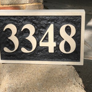 Address Stone, House Number, Inverted image 8