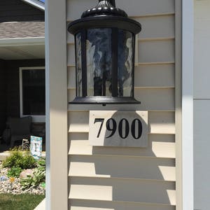 Surface Mount Address Stone