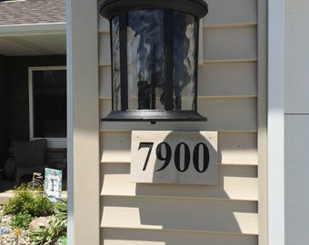 Surface Mount Address Stone