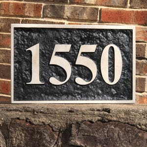 Address Stone, House Number, Inverted image 1