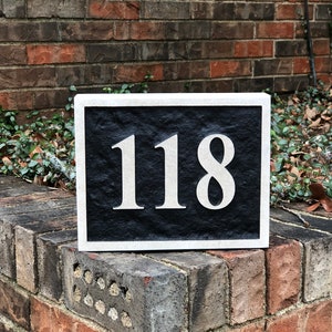 Address Stone, House Number, Inverted image 7