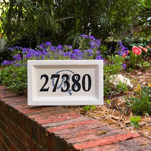 Monogrammed Address Block