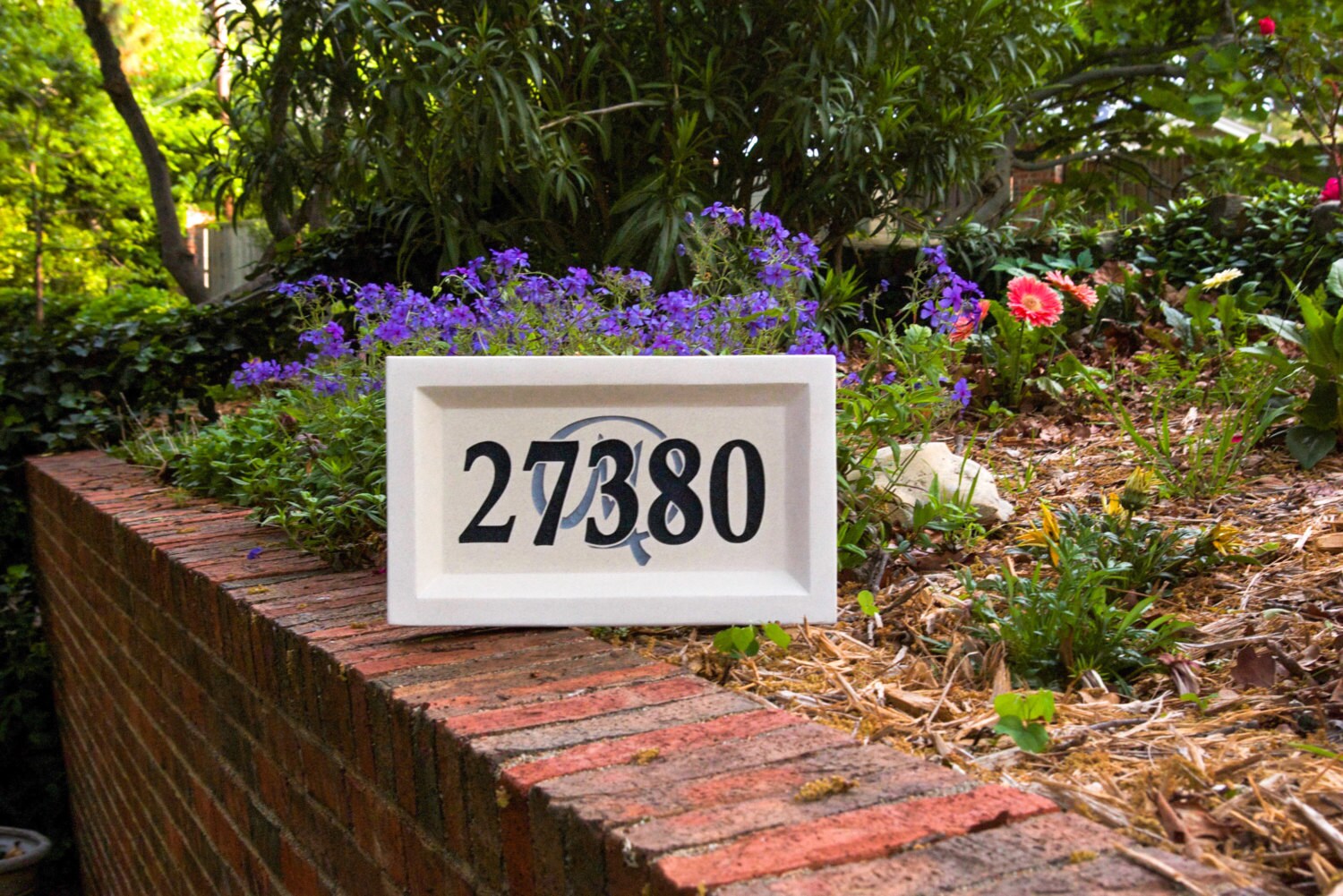 Monogrammed Address Block | Etsy