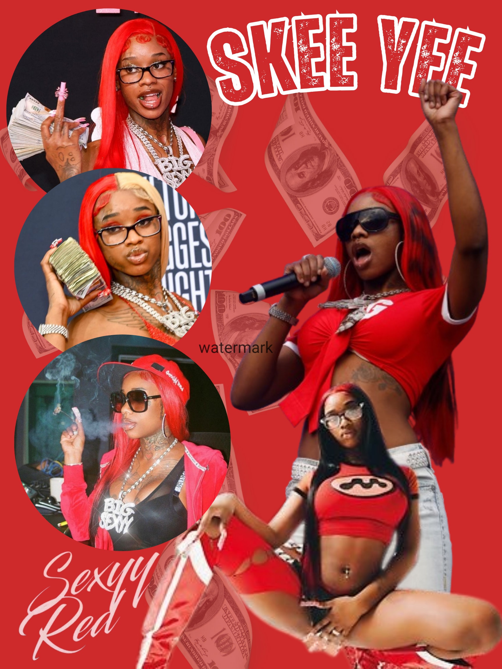 Sexyy Red Png / Shirt Design,