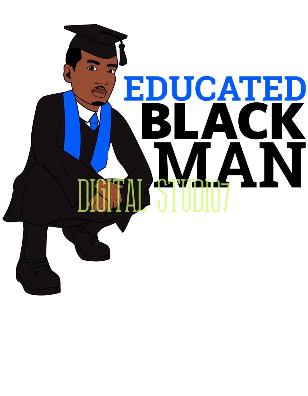 Educated Black Man , Png , Sublimation , Movie , Mug , Cricut , Custom ...
