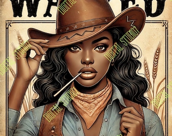 Black Cowgirl , Rodeo png, Cowboy girl Png , Black Woman , Jpg , Country , Digital , Svg , D , Badass quotes