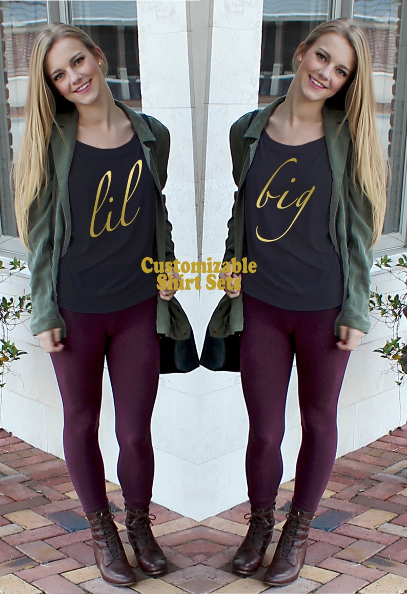 funny big little shirts