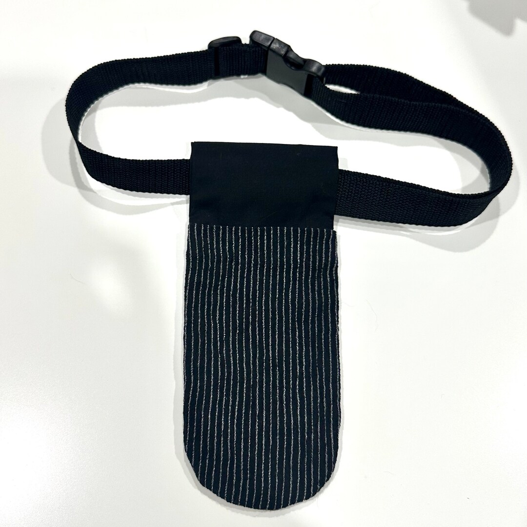 Black Pinstriped Lotion Holster Massage Holster Massage Etsy