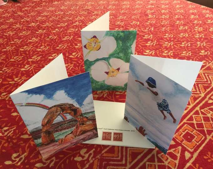 NEW Design Greeting Cards available from Drawing Gallery - 9 card  assorted or custom set with envelopes
