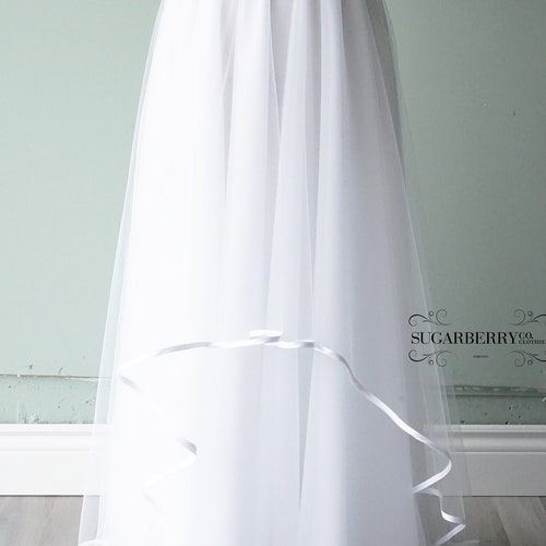 White,Tulle,Satin trim,Assymetrical,floor length,Tulle,tutu skirt,Aline,Maxi skirt,Wedding, Bridal skirt,Long tulle skirt, custom made