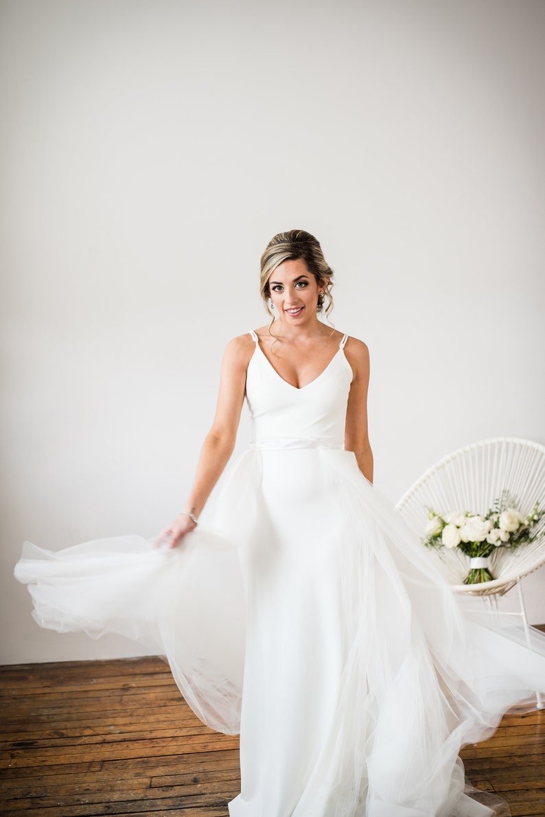 removable overskirt