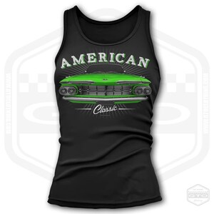 Women&#39;s 1969 Chevrolet Impala American Classic Car Tank-Top