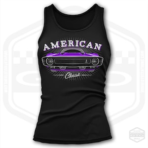 Women&#39;s 1969 Ford Mustang Shelby GT500 American Muscle Car Tank-Top