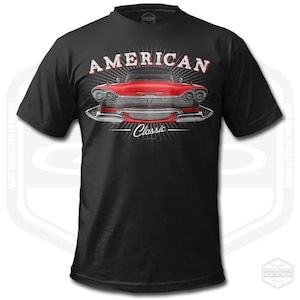 Men&#39;s 1958 Plymouth Fury American Classic Car T-Shirt