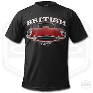 Men&#39;s 1961 Jaguar E Type British Classic Car T-Shirt