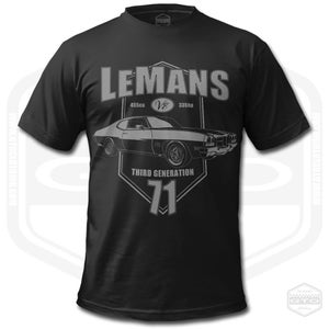 Men's 1971 Pontiac LeMans American Muscle Car T-Shirt
