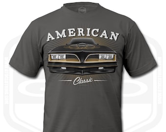 Men&#39;s 1977 Pontiac Firebird Trans Am American Muscle Car T-Shirt