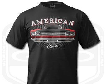 Men&#39;s 1969 Plymouth Roadrunner American Muscle Car T-Shirt
