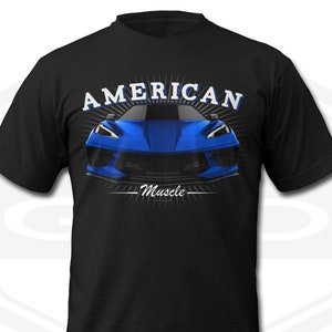 2020 Chevrolet Corvette C8 Men&#39;s T-Shirt - American classic car fan art
