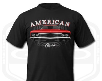 Men's 1966 Chevrolet Impala American Classic Car T-Shirt