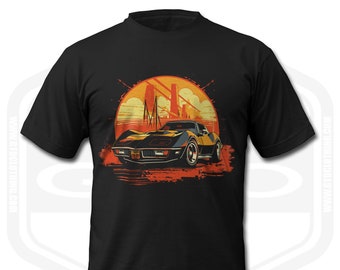 Men's C3 Chevrolet Corvette Stingray 2 American Classic Car T-Shirt