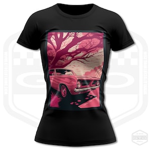 Frauen Plymouth Barracuda American Muskel-Car T-Shirt