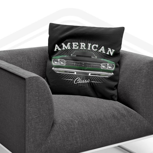 Vintage Car Pillow Etsy