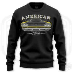 1969 Road Runner Sweatshirt Men American Muscle Car Fan Art