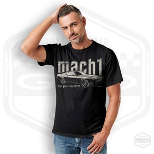 Men&#39;s 1971 Ford Mustang First Gen American Muscle Car T-Shirt