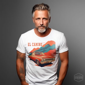 Men&#39;s Chevrolet El Camino 2 American Muscle Car T-Shirt