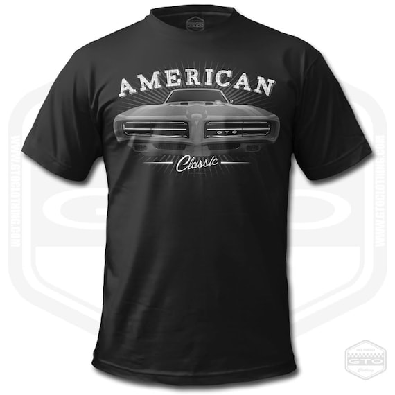 1969 GTO T-shirt Men American Muscle Car Fan Art - Etsy