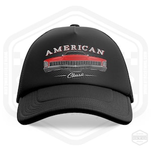 1968 Cadillac Eldorado Fleetwood Trucker Cap Black | OneSize | Made In USA