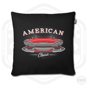 1958 Plymouth Fury American Classic Car 18x18 PIllow Cover