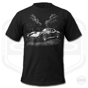 1978 Corvette 11 T-Shirt Men American Sports Car Fan Art