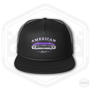 1961 Impala Trucker Cap Classic American Car Fan Art