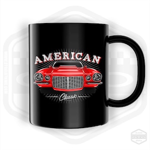 1970 Chevrolet Camaro Car Mug - Fathers day - Gift Idea - Car Lovers