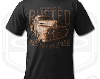 1950 F1 T-Shirt Men Pickup Truck Classic Car Fan Art