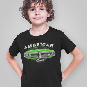 1968 Pontiac Bonneville Children&#39;s T-Shirt Black | S-XL