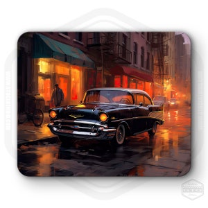 Chevrolet Bel Air American Classic Car Mouse Pad | Fan Art