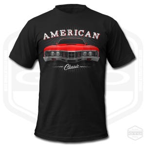 1970 Cyclone Spoiler T-Shirt Men American Muscle Car Fan Art