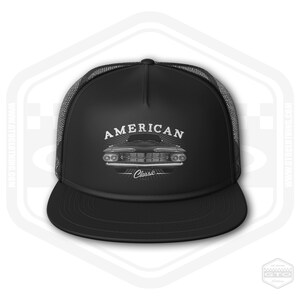1959 Impala Trucker Cap Classic American Car Fan Art
