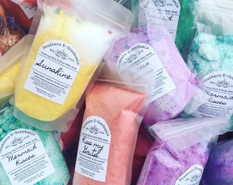 Foaming Bath Powder, Bath Salts, Bath Dust, Bath Bomb Powder, Fairy Dust, Bath Crumbles, Foaming Bath Salts, Epson Salt, Sea Salt