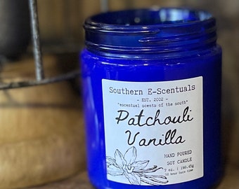 Patchouli Vanilla wooden wick Candle, Aromatherapy Soy Candle, wooden wick Candle, Hippie Candle, Hipster Soy Candle, Patchouli Lover Gift