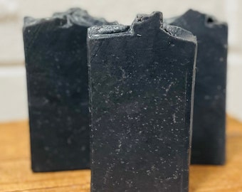 Activated Charcoal Soap, Tea Tree Oil Soap, Essential Oil Soap, Charcoal Soap, Vegan Soap, Castor Oil, Facial Soap