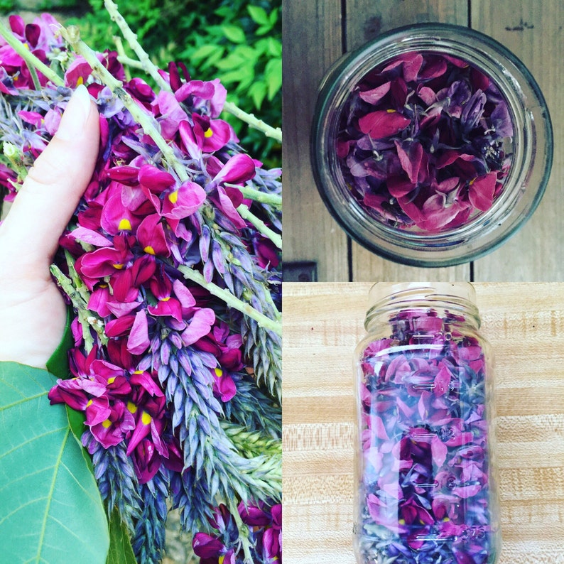 Kudzu Blossom Wooden Wick Scented Soy Candle Mason Jar Etsy