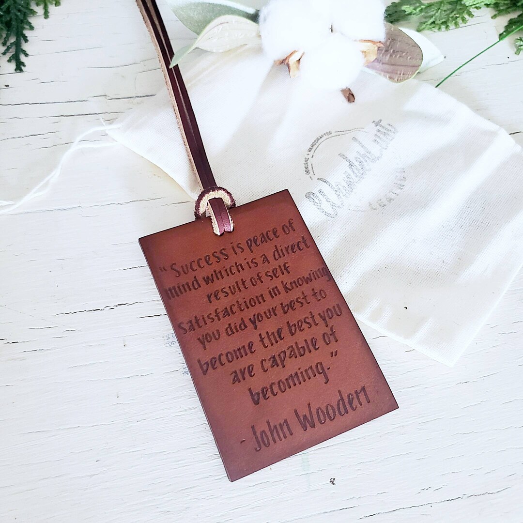Quote Tag. Custom Quote Luggage Tag. Quote Luggage Tag. Etsy